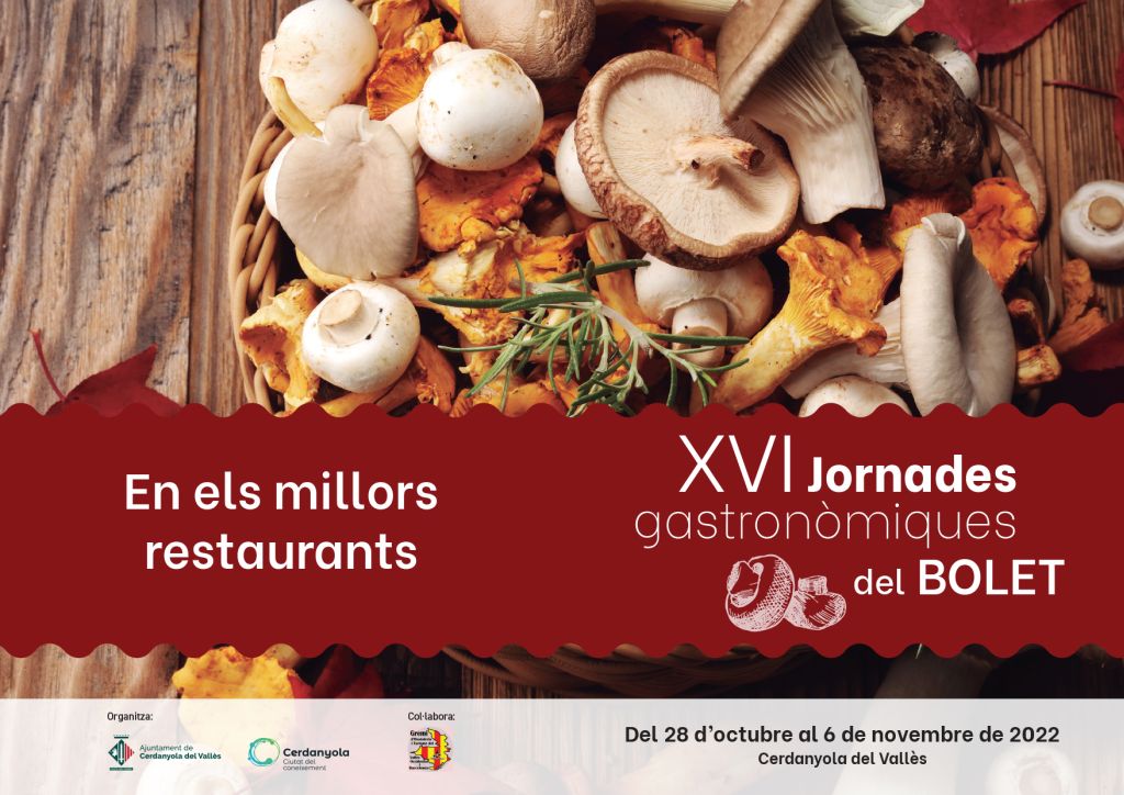 Comencen les XVI Jornades Gastronòmiques del Bolet a Cerdanyola